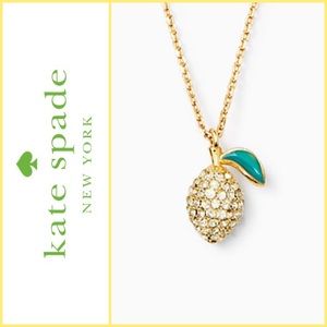 🍋Kate Spade Picnic Perfect Lemon necklace🍋